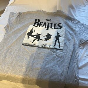 Gray The Beatles Graphic T-Shirt